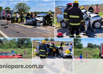 FLORENCIA: FATAL ACCIDENTE EN RUTA NACIONAL 11.