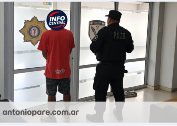 LAS TOSCAS: APREHENDIERON A UN HOMBRE TRAS AMENAZAR A UN VECINO.
