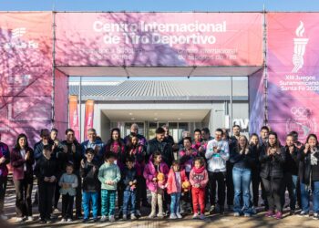 Juegos Suramericanos 2026: Pullaro inauguró en Recreo el Centro de Tiro más moderno de América Latina.