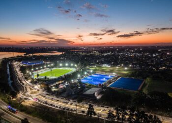 Juegos Suramericanos: así son las dos canchas de hockey inauguradas para Santa Fe 2026.