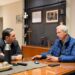 VISITA DEL DIPUTADO PROVINCIAL DIONISIO SCARPIN AL PALACIO MUNICIPAL.