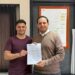 VILLA OCAMPO Y LANTERI FIRMARON UN CONVENIO DE COLABORACIÓN INSTITUCIONAL.