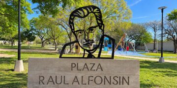 VILLA OCAMPO REINAUGURA LA PLAZA “RAÚL ALFONSÍN” EN EL BARRIO FO.PRO.VI.