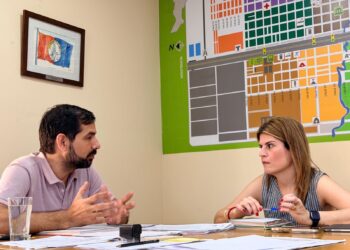 Mancini y Sánchez, con una agenda centrada en el desarrollo de Las Toscas.