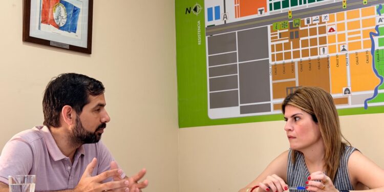 Mancini y Sánchez, con una agenda centrada en el desarrollo de Las Toscas.