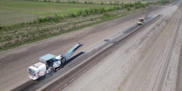 Ruta 1: la Provincia adjudicó la segunda etapa de la repavimentación entre Saladero Cabal y San Javier.