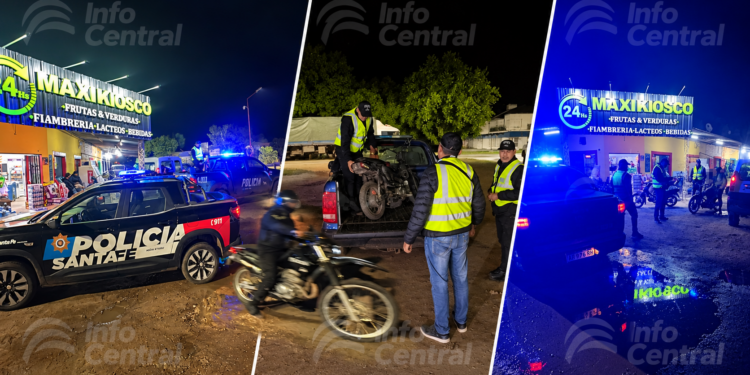 FLORENCIA: APREHENDIERON A UN JOVEN QUE CIRCULABA EN UNA MOTOCICLETA CON LAS NUMERACIONES SUPRIMIDAS.