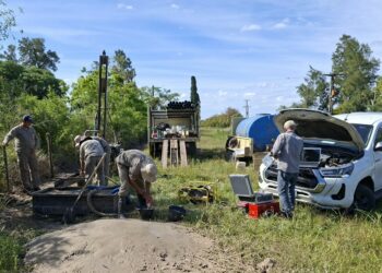 VILLA OCAMPO: COTELVO REALIZÓ NUEVAS PERFORACIONES PARA FORTALECER EL SUMINISTRO DE AGUA POTABLE.