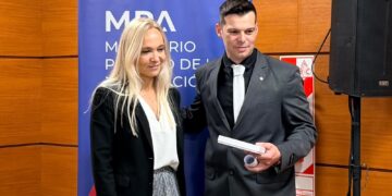 Mancini acompañó la jura de los nuevos fiscales de la 4ª Circunscripción.
