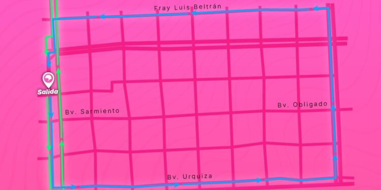 Ya está disponible el circuito de “Corremos por la Vida”.