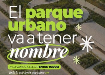 VILLA OCAMPO INVITA A LA COMUNIDAD A ELEGIR EL NOMBRE DEL NUEVO PARQUE URBANO.