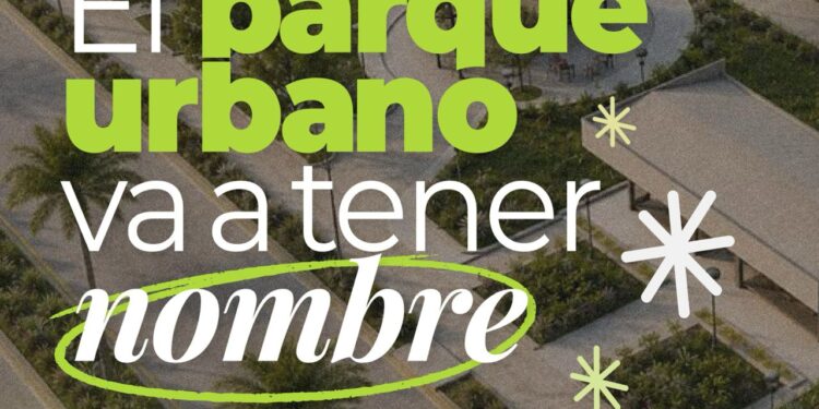 VILLA OCAMPO INVITA A LA COMUNIDAD A ELEGIR EL NOMBRE DEL NUEVO PARQUE URBANO.