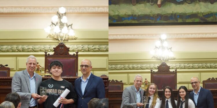 Scarpin reconoció a jóvenes del norte que transforman problemas en soluciones.