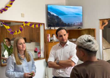 VILLA OCAMPO RECIBIÓ A LA MINISTRA MARÍA VICTORIA TEJEDA PARA RECORRER ESPACIOS DE ACOMPAÑAMIENTO E INCLUSIÓN SOCIAL.
