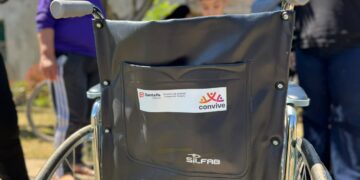 VILLA OCAMPO: ENTREGA DE ELEMENTOS ORTOPÉDICOS A TRAVÉS DEL PROGRAMA SANTA FE CONVIVE.