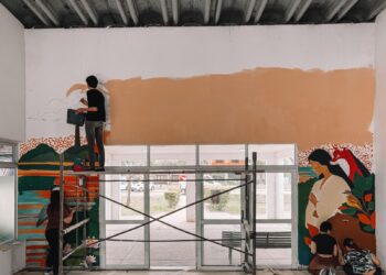 INAUGURACIÓN DEL MURAL “TURIST-ART” EN LA TERMINAL DE ÓMNIBUS DE VILLA OCAMPO.