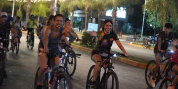 VILLA OCAMPO: BICICLETEADA NOCTURNA SUSPENDIDA POR CONDICIONES CLIMÁTICAS.
