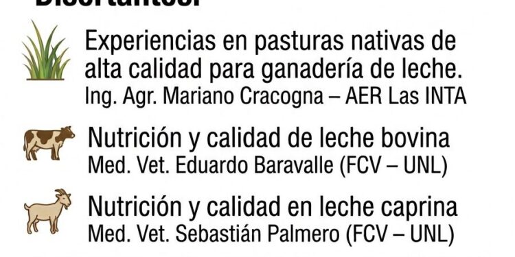 VILLA OCAMPO SERÁ SEDE DE UNA JORNADA DE CAPACITACIÓN SOBRE BUENAS PRÁCTICAS EN LA PRODUCCIÓN LECHERA.