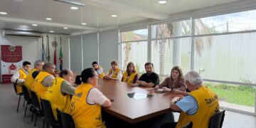 Mancini se reunió con el Club de Leones de la ciudad  de Reconquista.