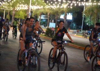 SUSPENSIÓN DE LA BICICLETEADA NOCTURNA.