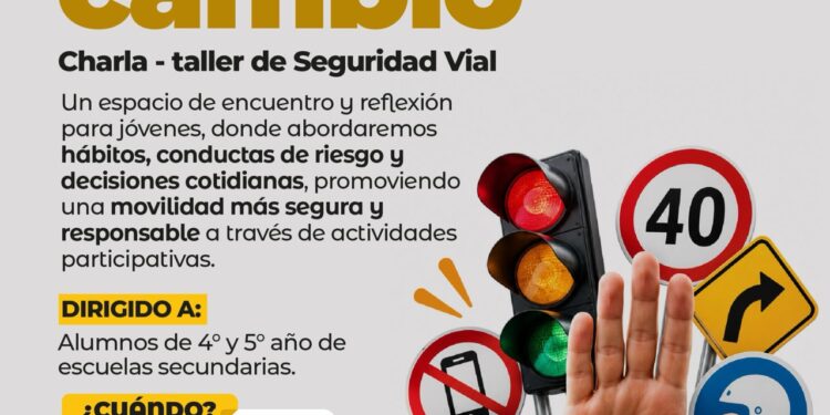 VILLA OCAMPO SERÁ SEDE DE UNA CHARLA-TALLER DE SEGURIDAD VIAL DESTINADA A ESTUDIANTES SECUNDARIOS.