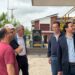 EL INTENDENTE CRISTIAN MAREGA RECIBIÓ A AUTORIDADES PROVINCIALES PARA RECORRER IMPORTANTES OBRAS EN VILLA OCAMPO.