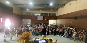VILLA OCAMPO, LAS TOSCAS Y FLORENCIA COMPARTIERON UN TALLER REGIONAL DE CARNAVAL.